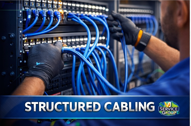 Structured Cabling Service – VJ Service Group